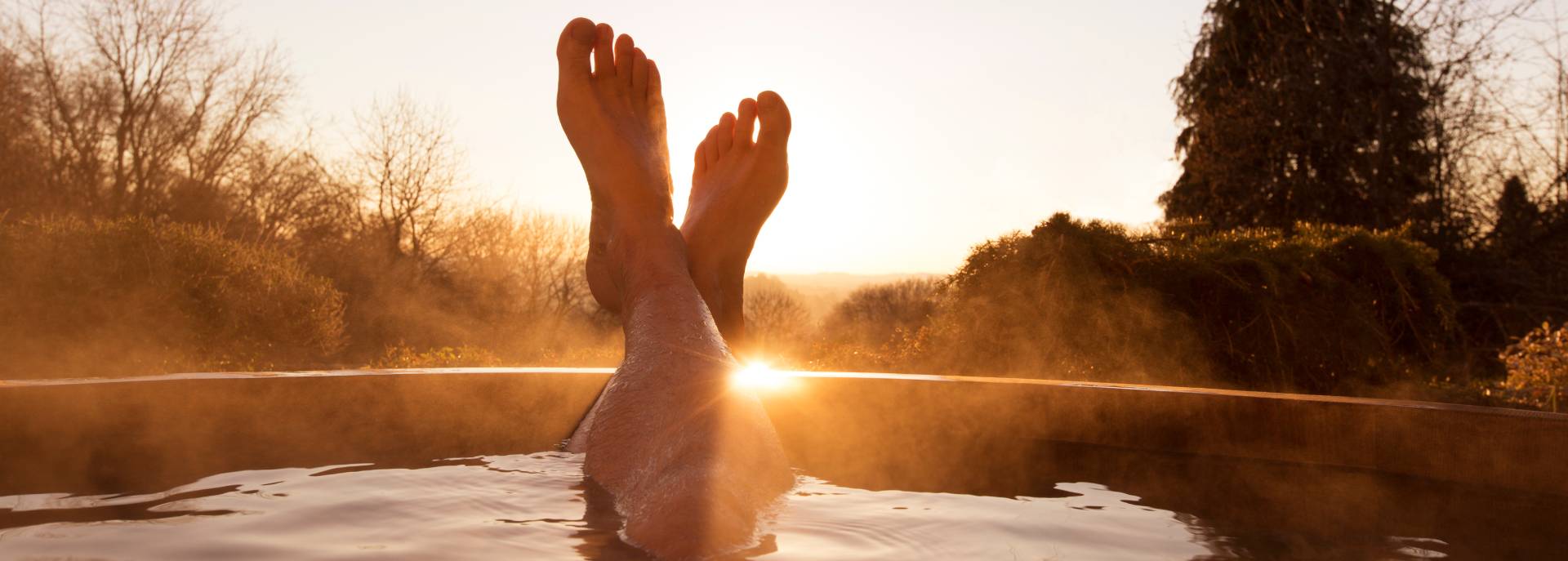 wood fire hot tub